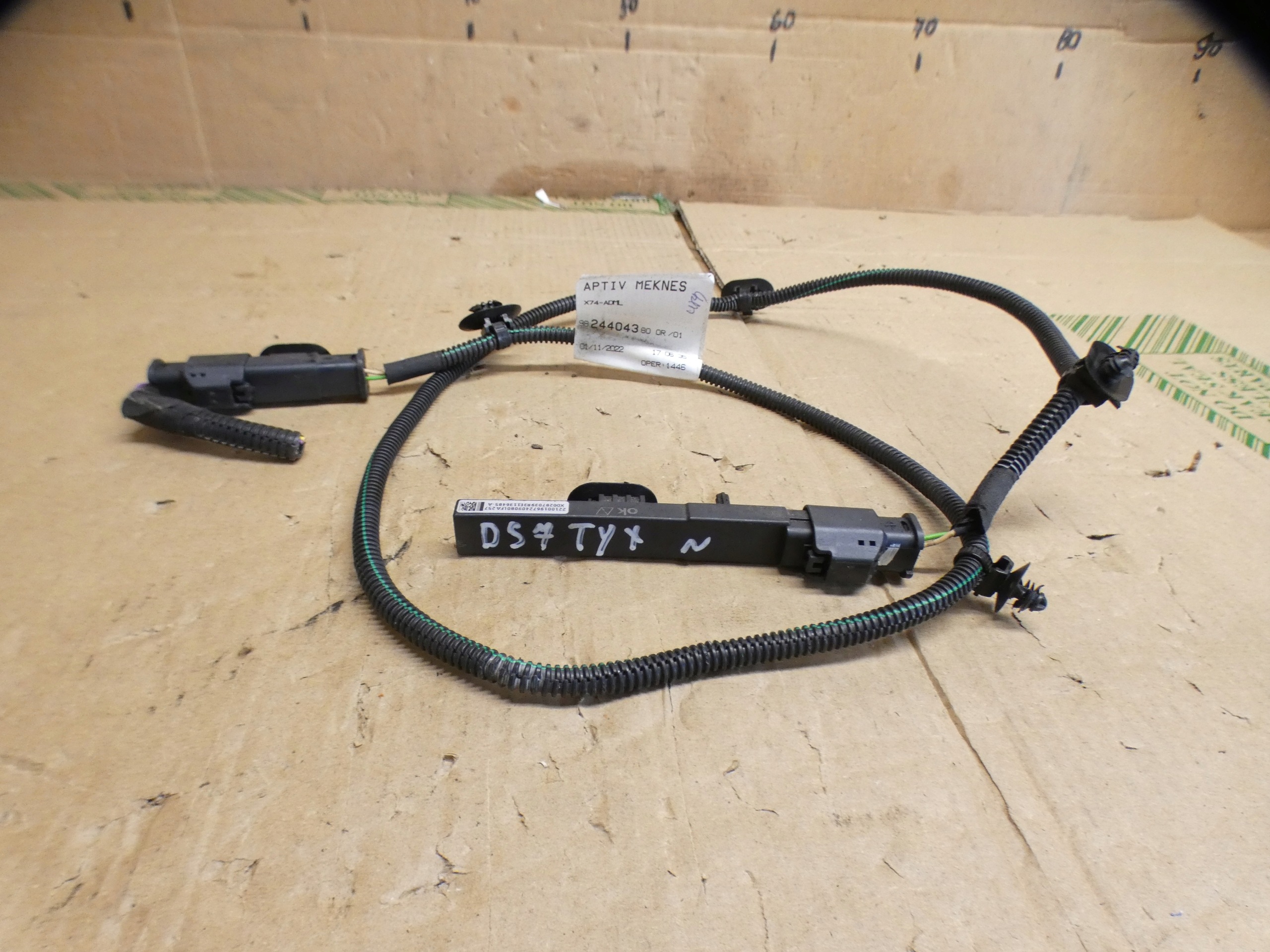 Citroen DS7 Crossback 2020 Inna cablaggio przewodow / PIN