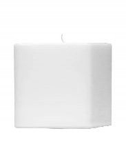 ŚWIECA BIAŁA KWADRAT 7x7cm świece