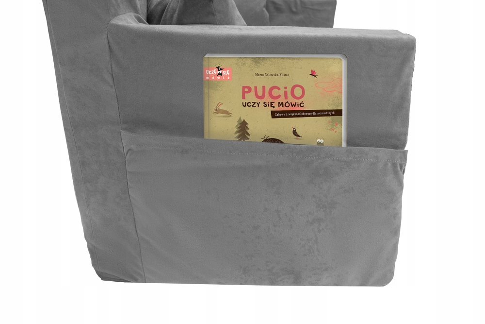 Sofa kanapa rozkładana dla dzieci piankowa pufa IMIĘ DZIECKA GRATIS Kolekcja Kanapa rozkładana