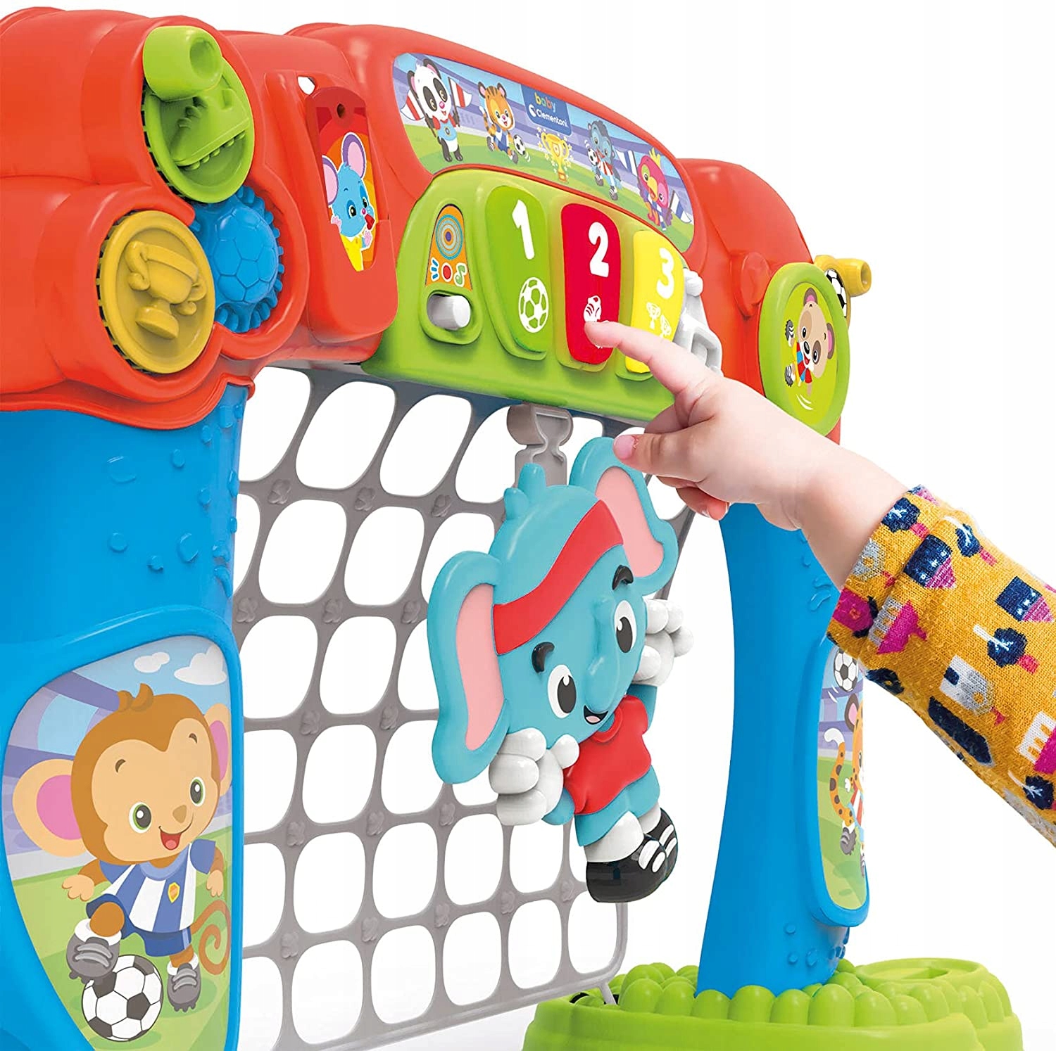 CLEMENTONI BRAMKA INTERAKTYWNA 2w1 mówi PL ANG Bohater / Bajka brak