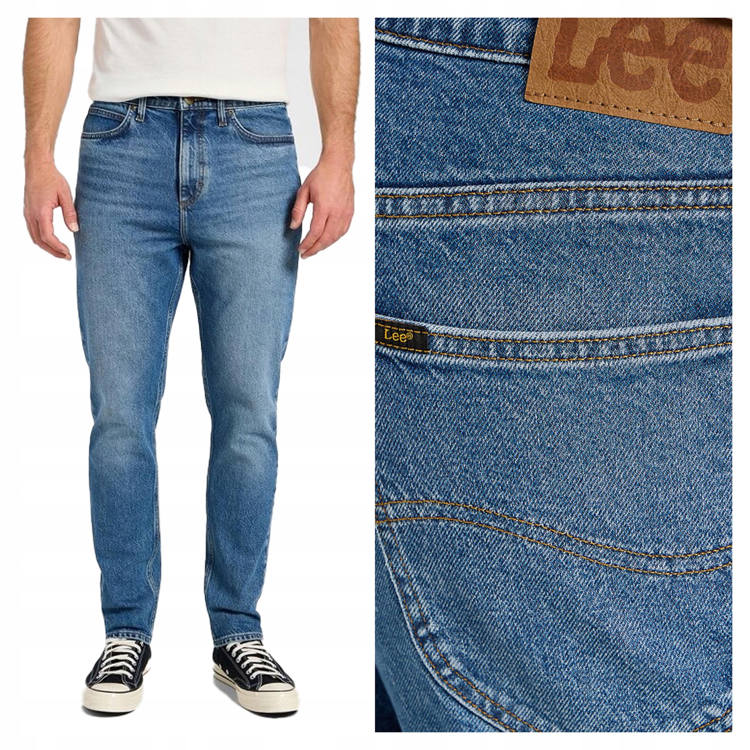 Lee Austin W32 L34 Pánské džínové kalhoty džíny Přiléhavé