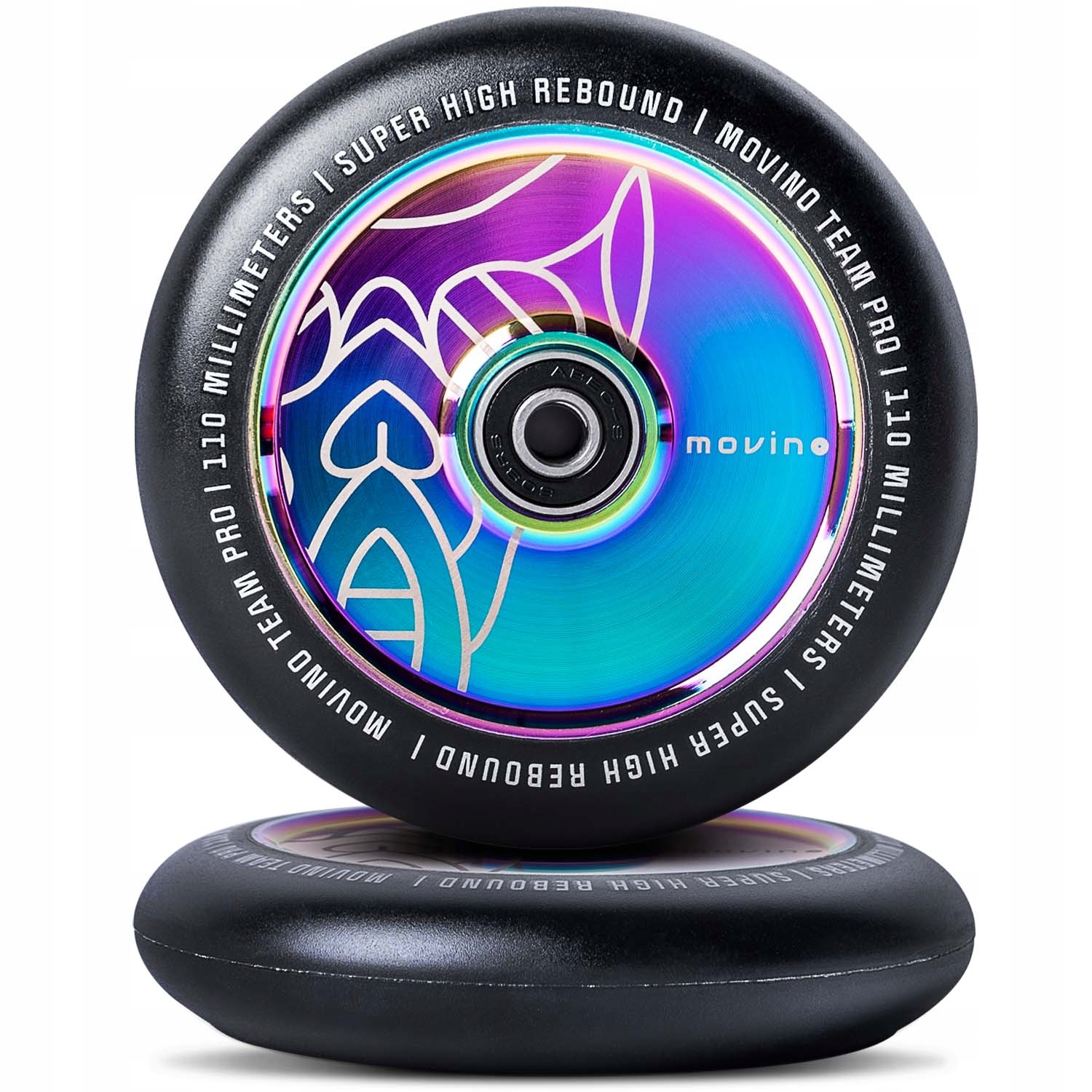Kółka 110 mm do hulajnogi wyczynowej Movino Team Pro Full Core