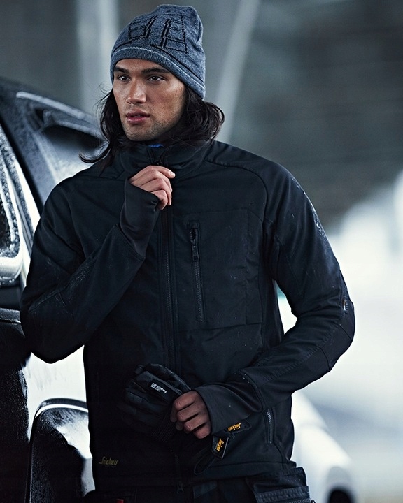 OKZAJA CIEPŁA KURTKA TYPU SOFTSHELL MĘSKA SNICKERS 1211 PROFILE Rozmiar L