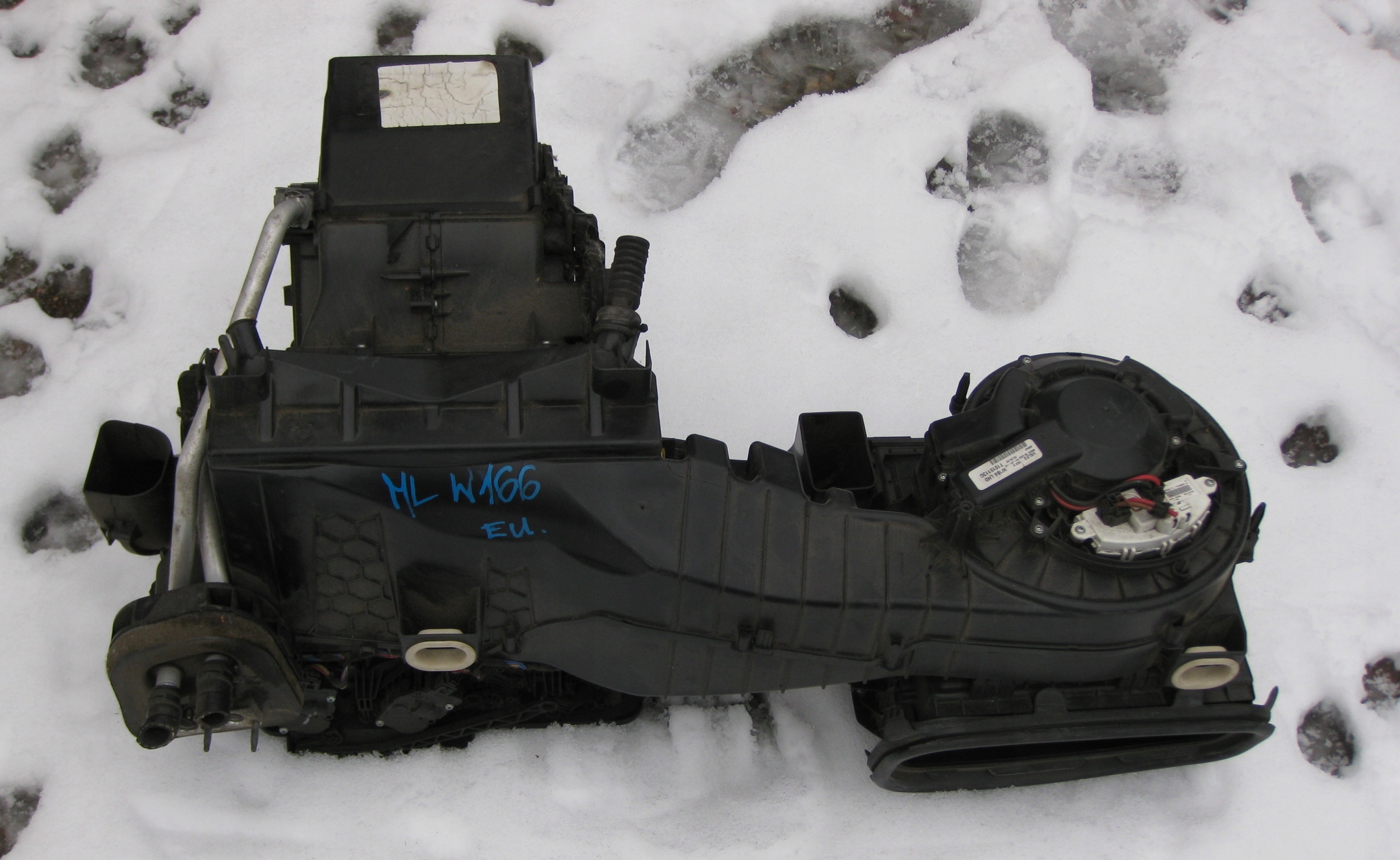 MERCEDES ML W166 KPL. heater 4 STREFY A1668303260