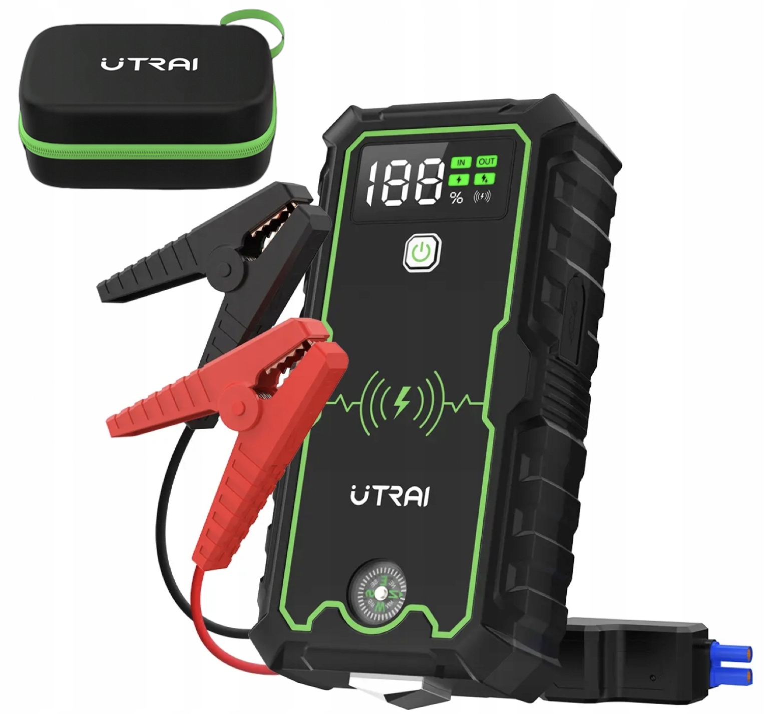 STARTER UTRAI JSTAR 1 PRO BOOSTER ROZRUCH POWERBANK DO SAMOCHODU 2500A 12V