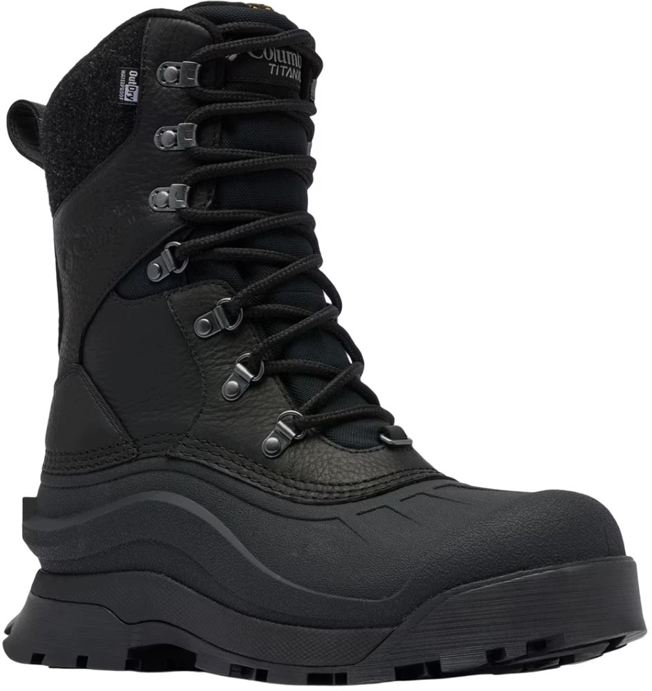 Pánské sněhové boty Columbia Bugaboot Peak Titanium Outdry