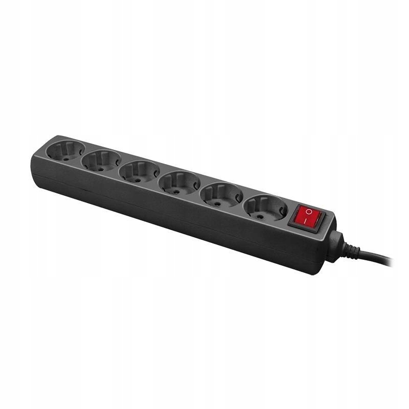 LogiLink Listwa zasilająca LogiLink LPS202B 6 gnia