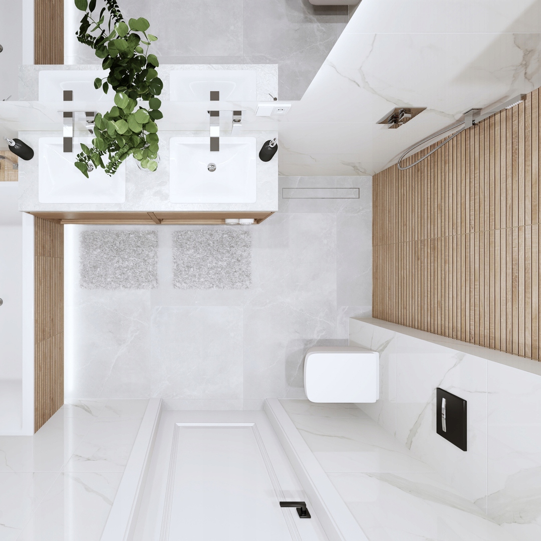 Odpływ liniowy klasyczny VOGI Duo pod płytkę 60 cm NISKI SYFON fi 50 stal Marka Vogi