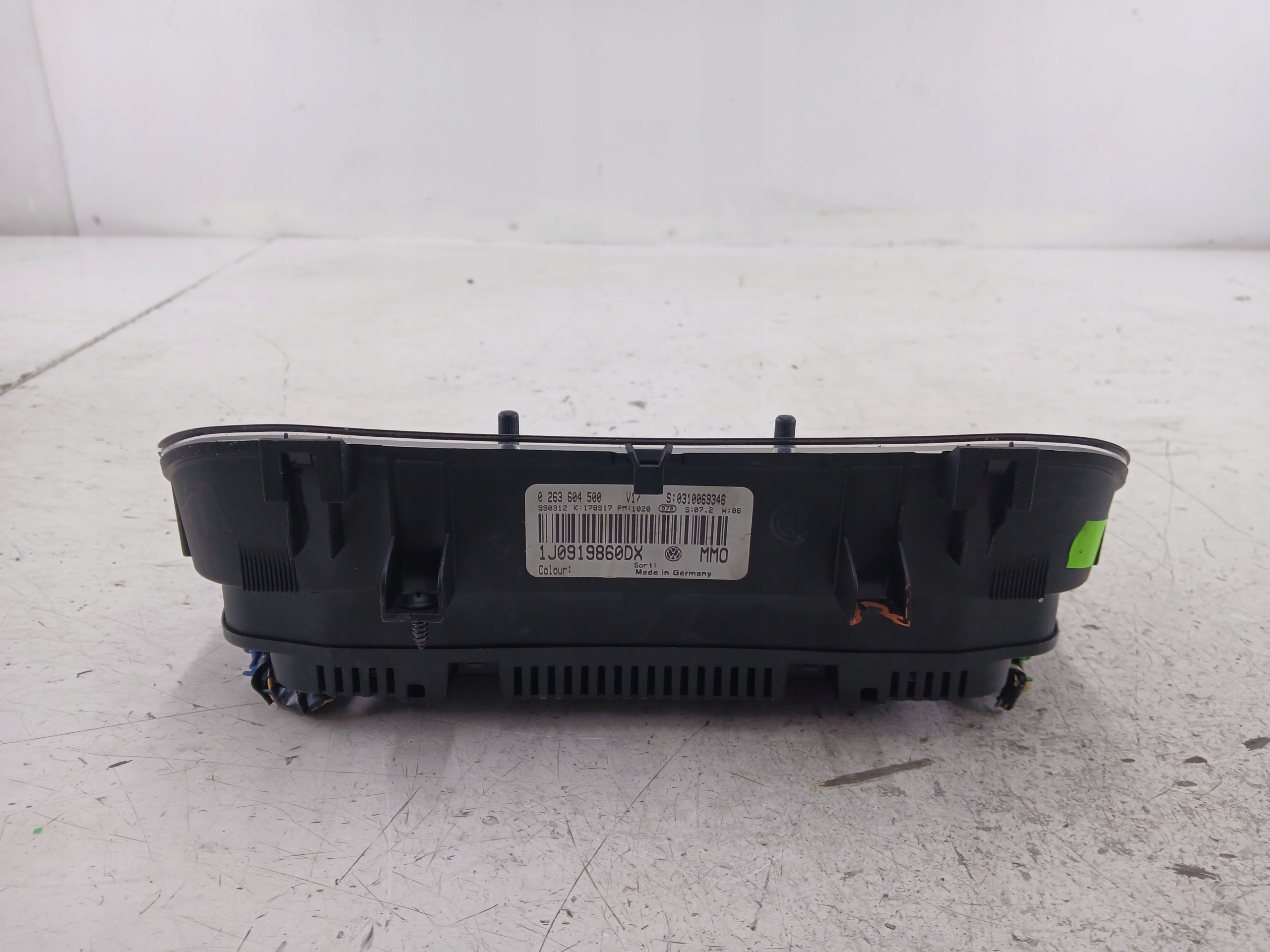 VW GOLF IV 1.6 dials dials 1J0919860DX