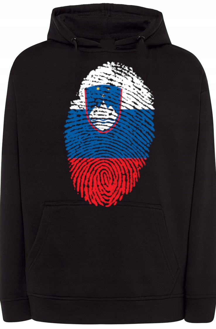 Slovinsko Pánská Mikina Vlajka Potisk vel. M