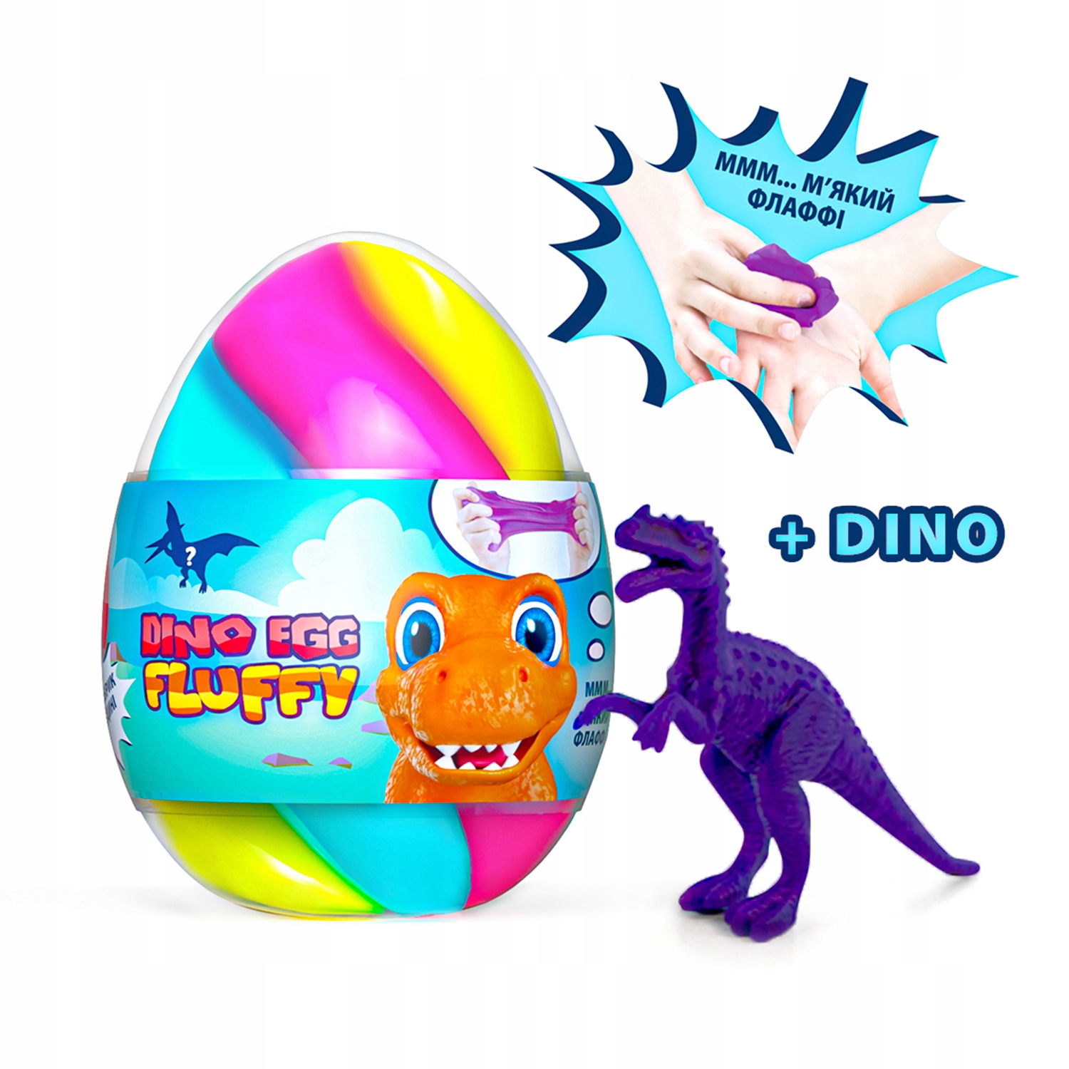 

Glutek antystresowy Mr.boo Fluffy Dino