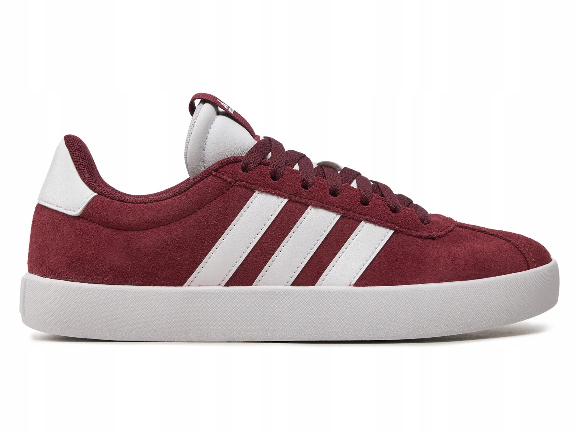 Pánské boty Adidas VL Court IF4457 sportovní tenisky vínové módní 44