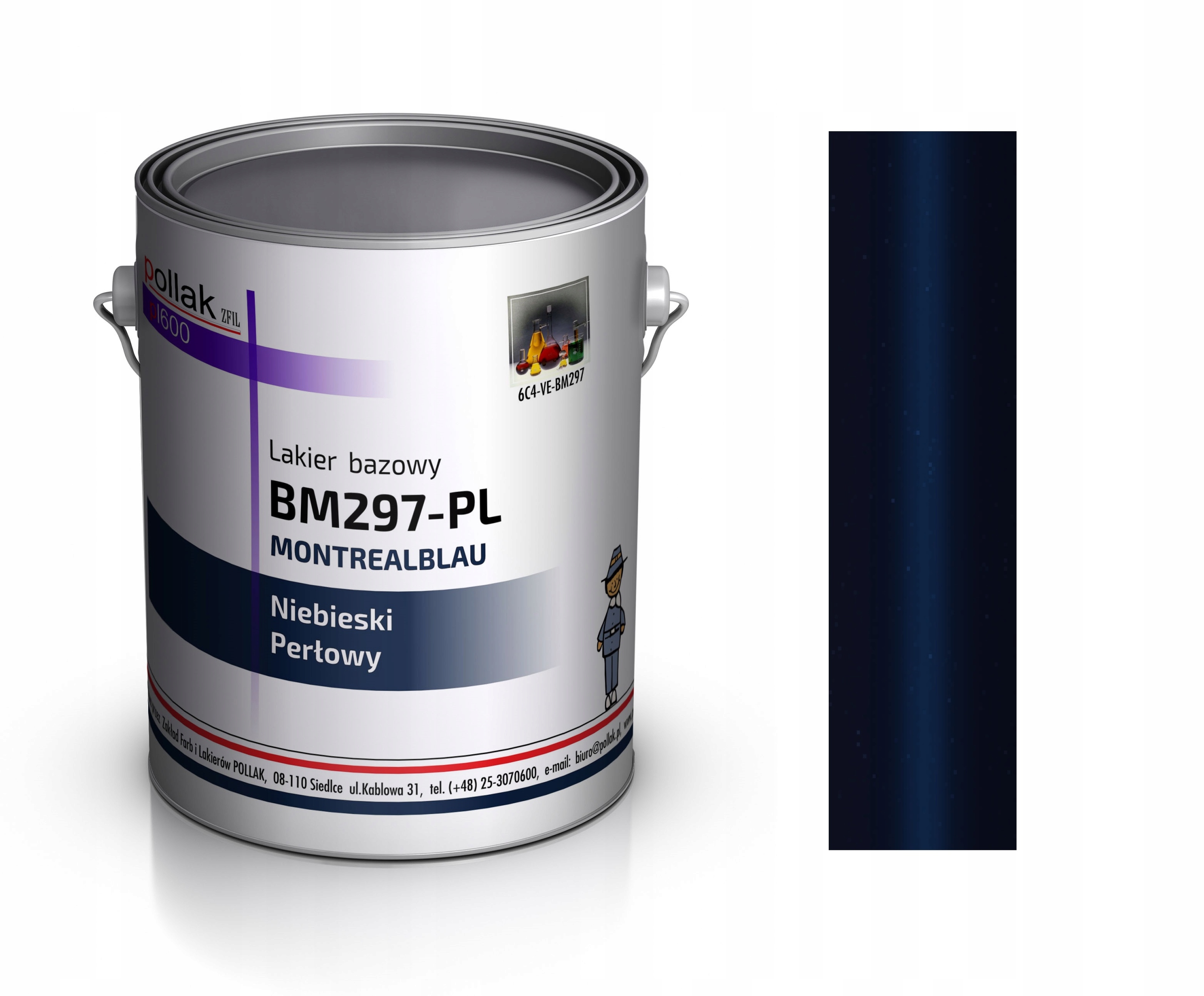 

Lakier Bazowy Niebieski Montrealblau Bmw 297 1 L