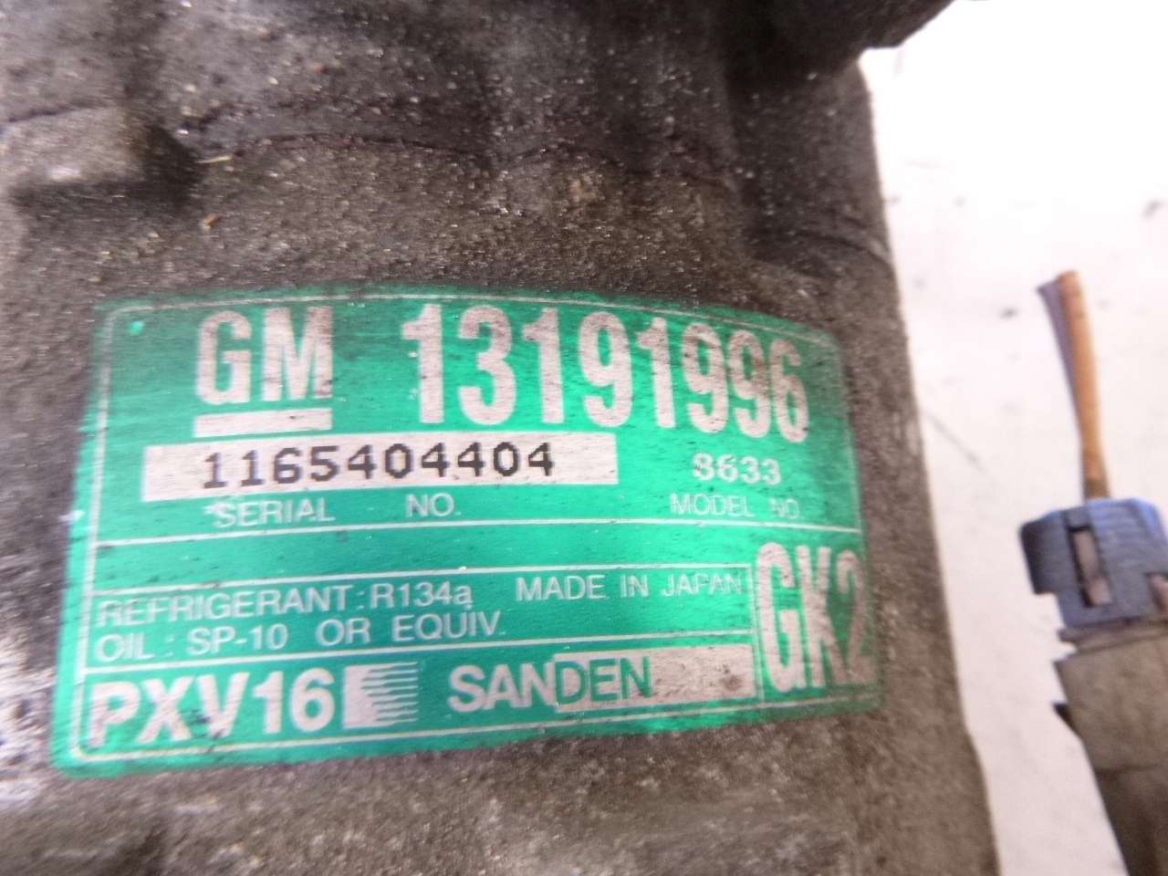 compressor compressor; Klimy Opel Signum 2.2 05r.