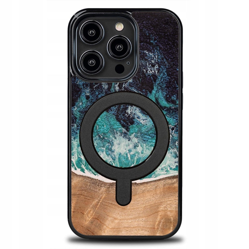 Pouzdro Bewood Unikátní pro iPhone 15 Pro – Ostrov snů s MagSafe