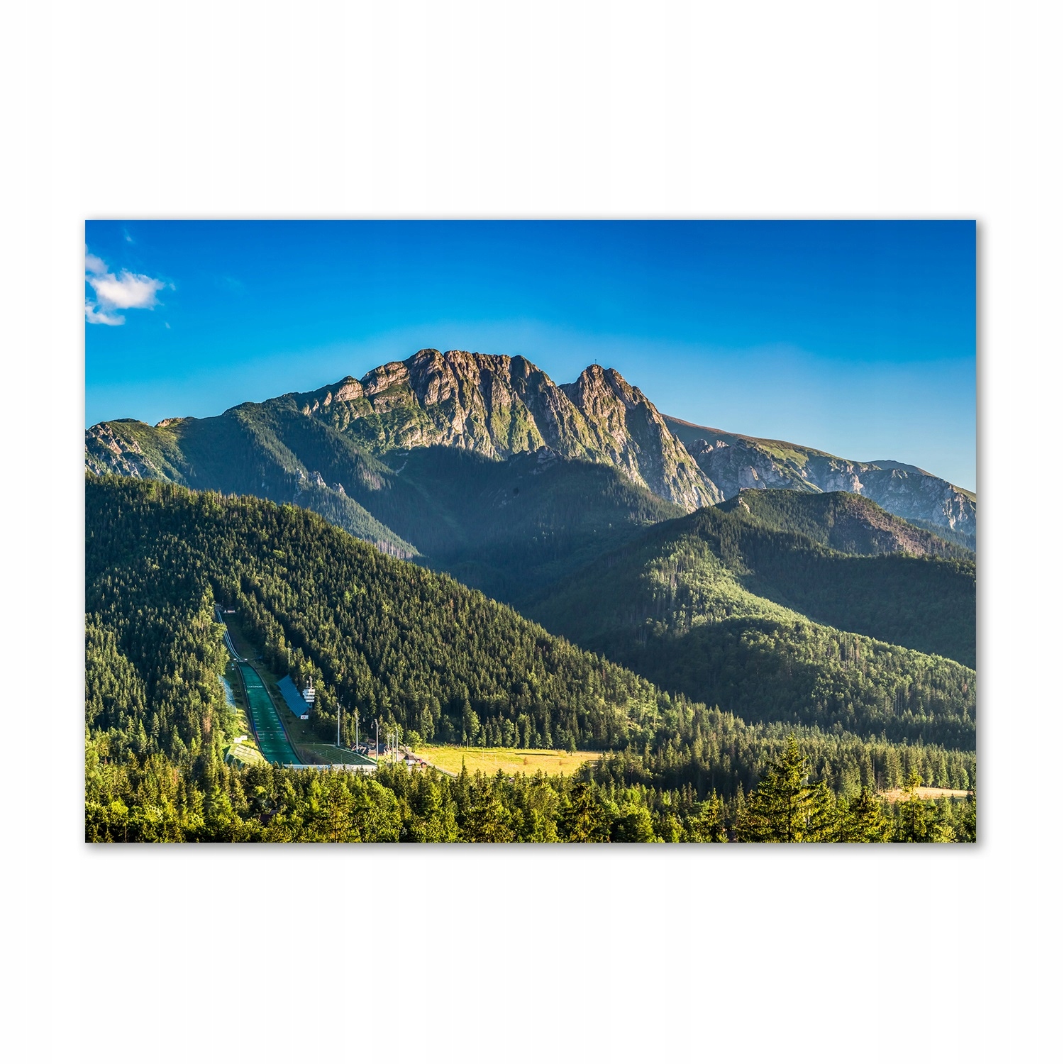 

Foto obraz szkło hartowane Panorama Tatr 100x70