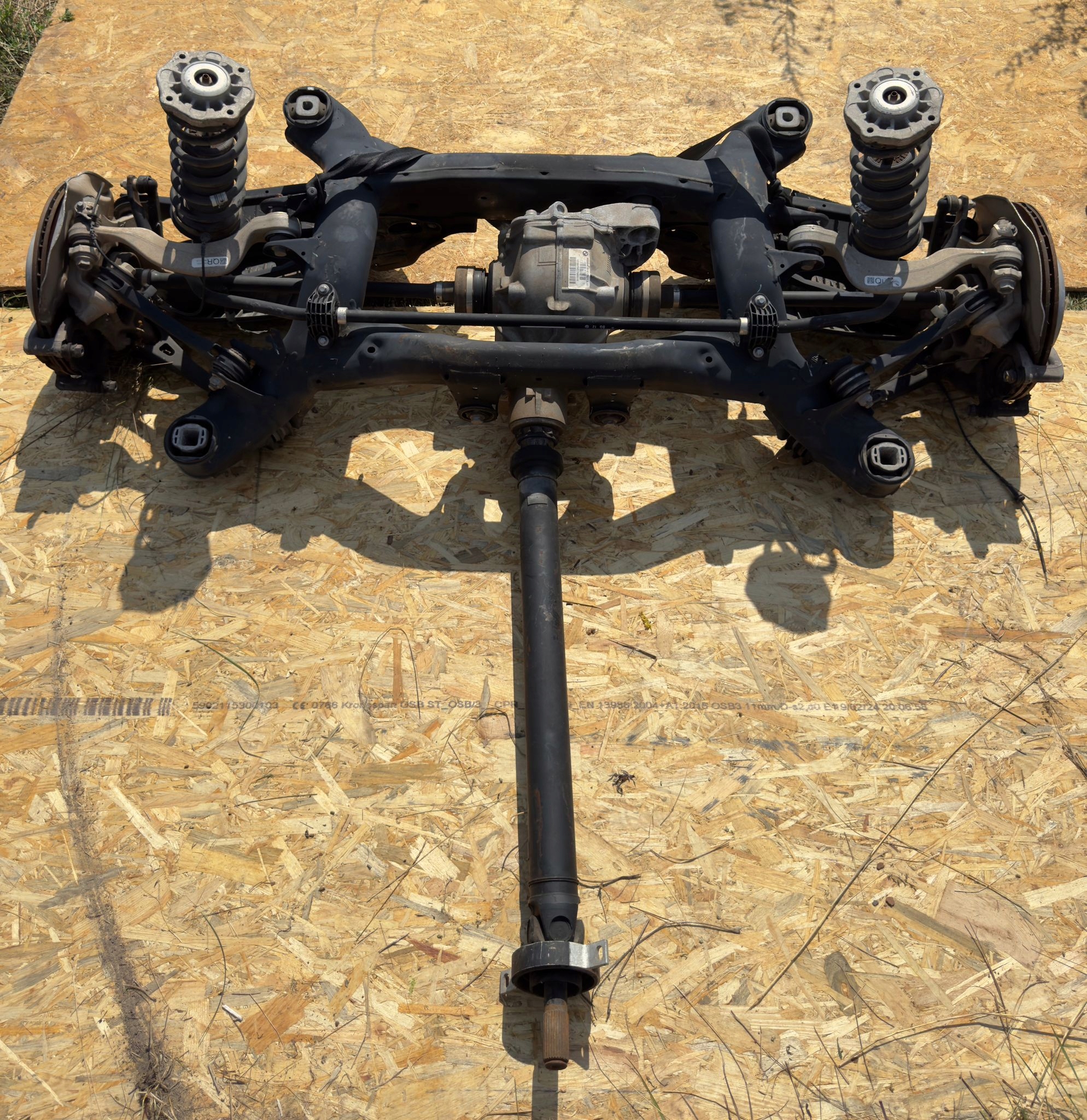 ZAWIESZENIE TYLNE TYŁ ZWROTNICA WÓZEK PÓŁOŚ DYFER OŚ TYLNA BMW X3 G01 2.0D