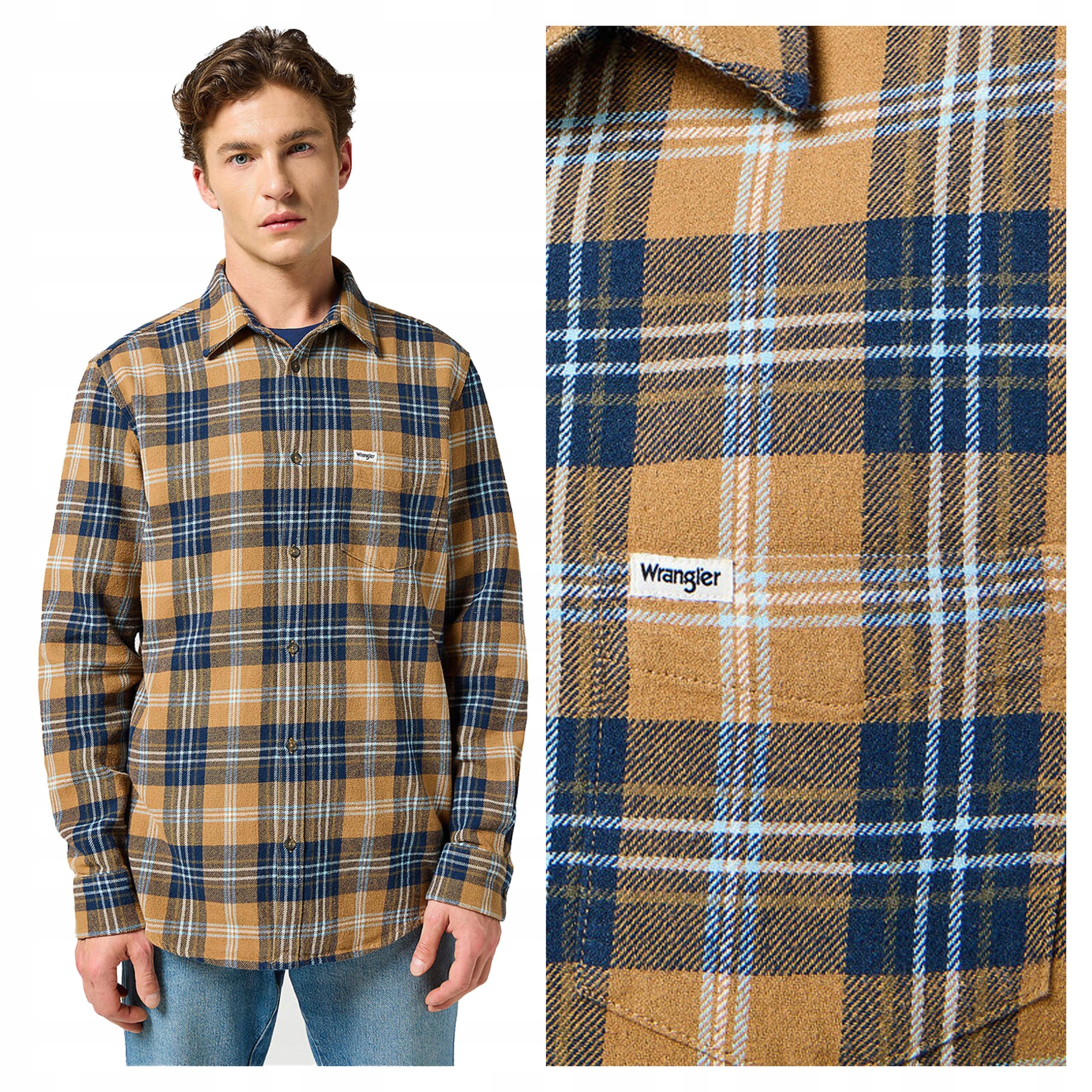 Pánská košile Wrangler 1 Pkt Shirt S