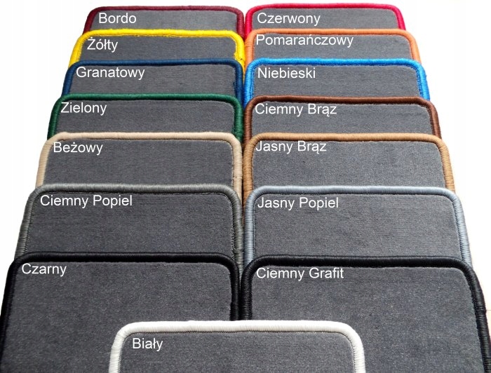 Grube dywaniki welurowe do Smart Forfour II W453 4os 2014-2020 Liczba elementów 4