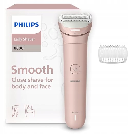 Holiaci strojček Philips Lady Shaver 6000 BRL129/00 na mokro a sucho pre ženy