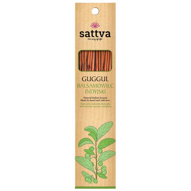 

Sattva Ayurveda Kadzidło Guggul balsamowiec 30g