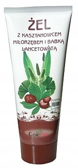 

Żel Kasztanowiec Miłorząb Babka Lancetowata Gorvit