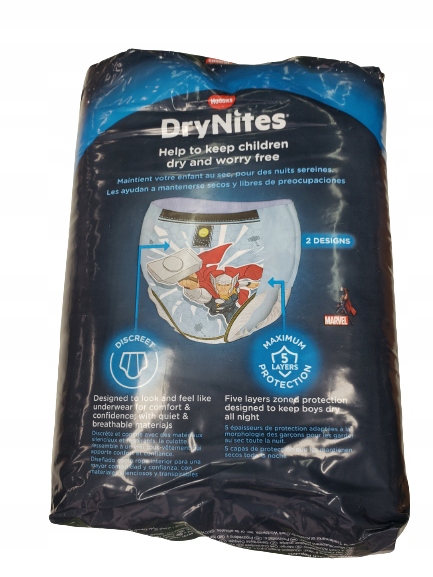 HUGGIES-DryNites 4-7 JUMBO PACK PIELUCHOMAJTKI , 17-30 KG, 16 SZTUK T16A78 Rozmiar (new) 50 (poniżej 50 cm)