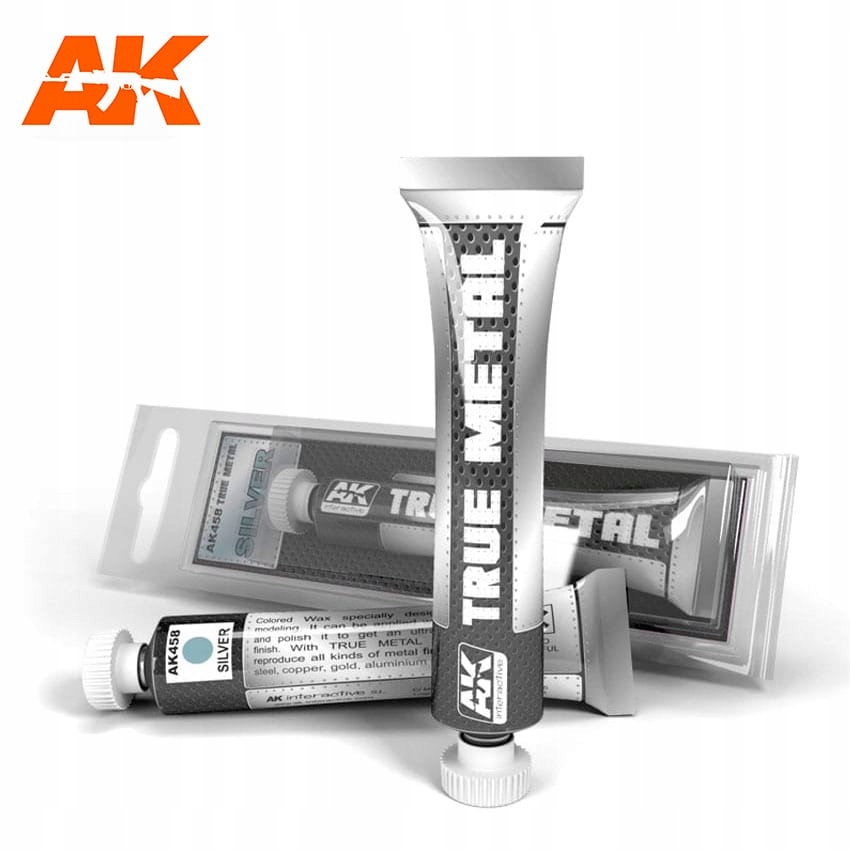 Ak Interactive 458 True Metal Silver 20ml