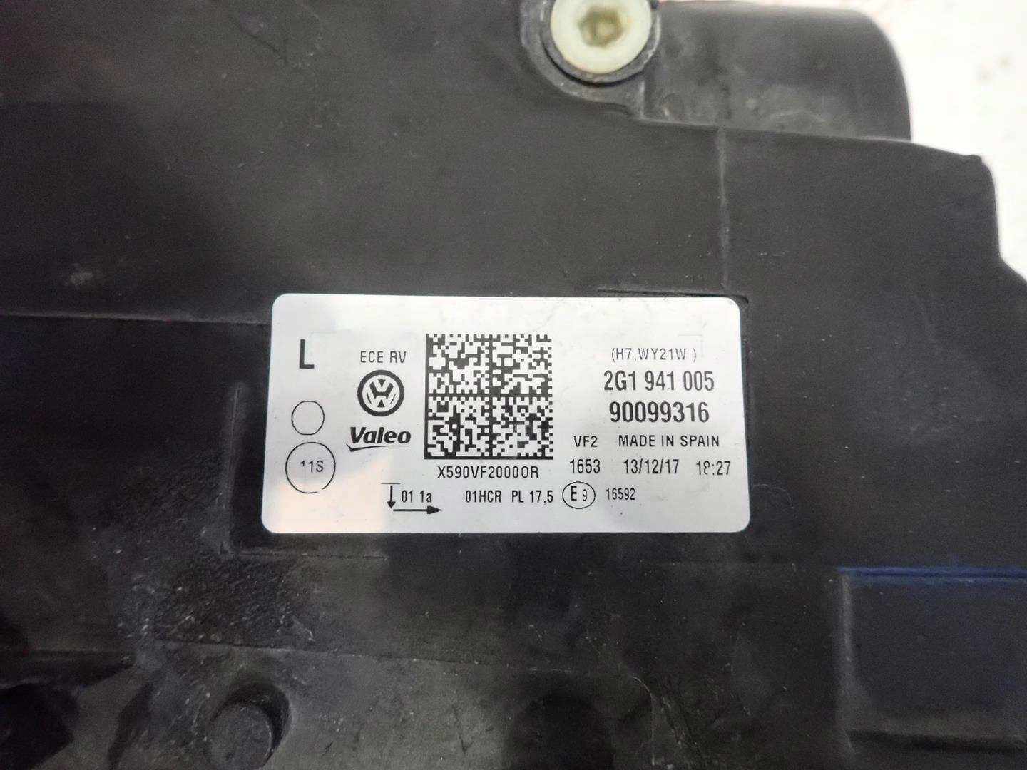 light front front left VW POLO VI 2017- 2G