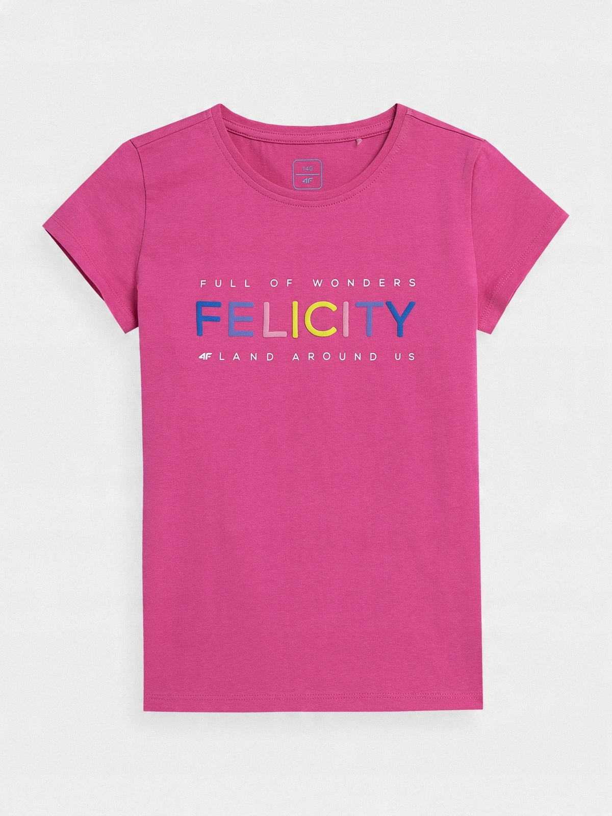 

T-shirt Dziewczęcy 4F TTSHF081 JSS22