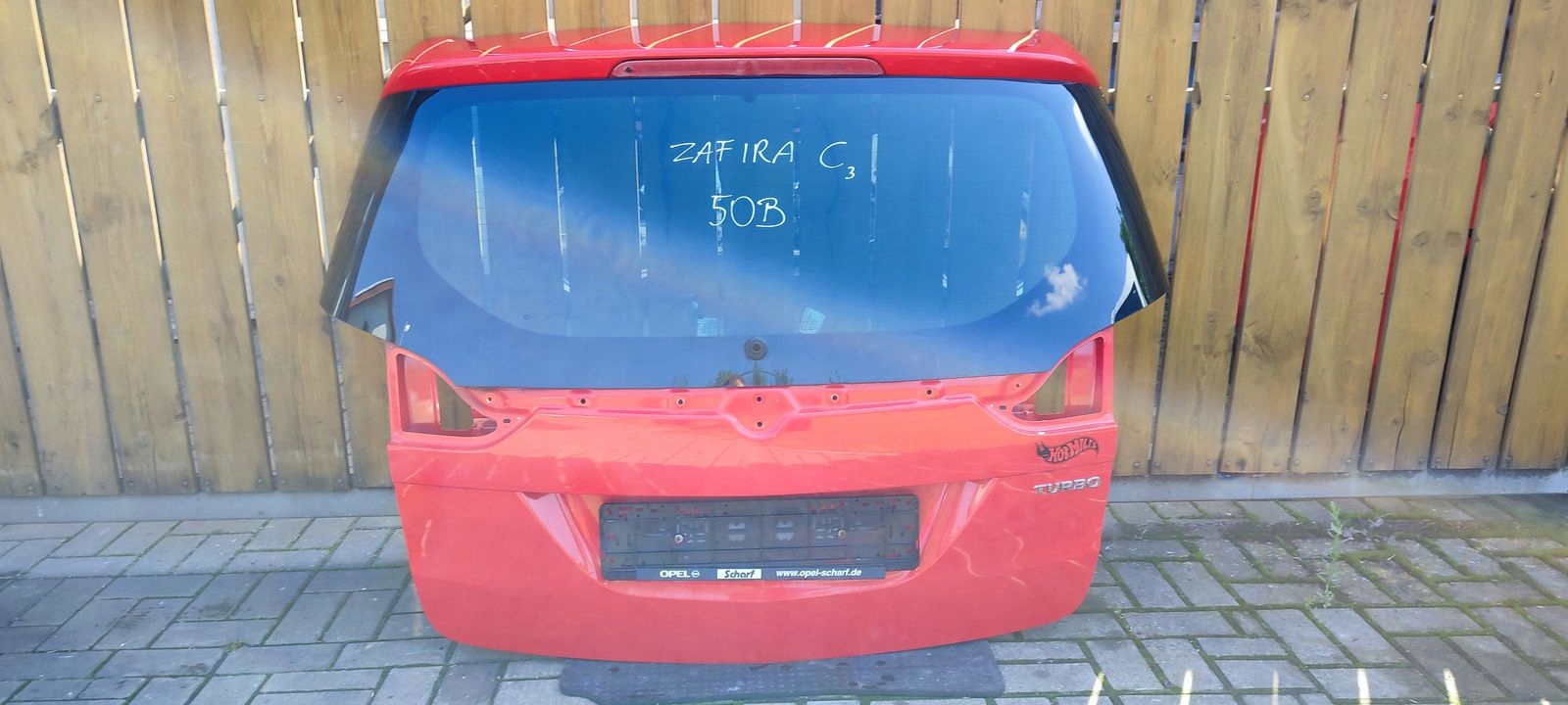trunk door boot Opel Zafira C 50B