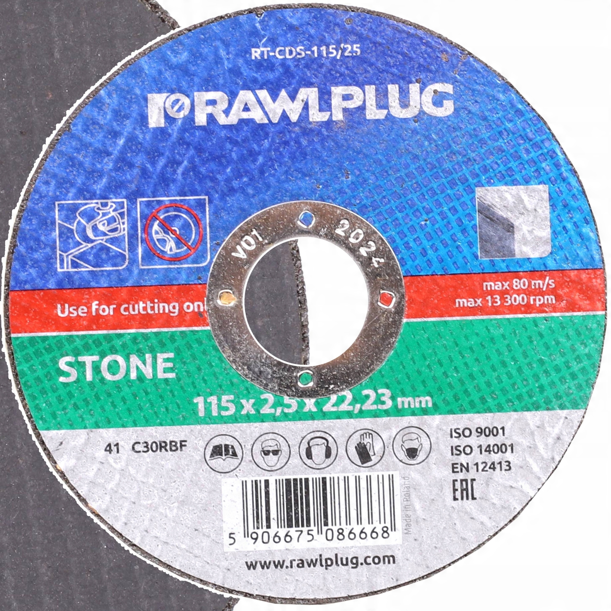 

Tarcza Do Cięcia Kamienia 115X2,5X22,23MM