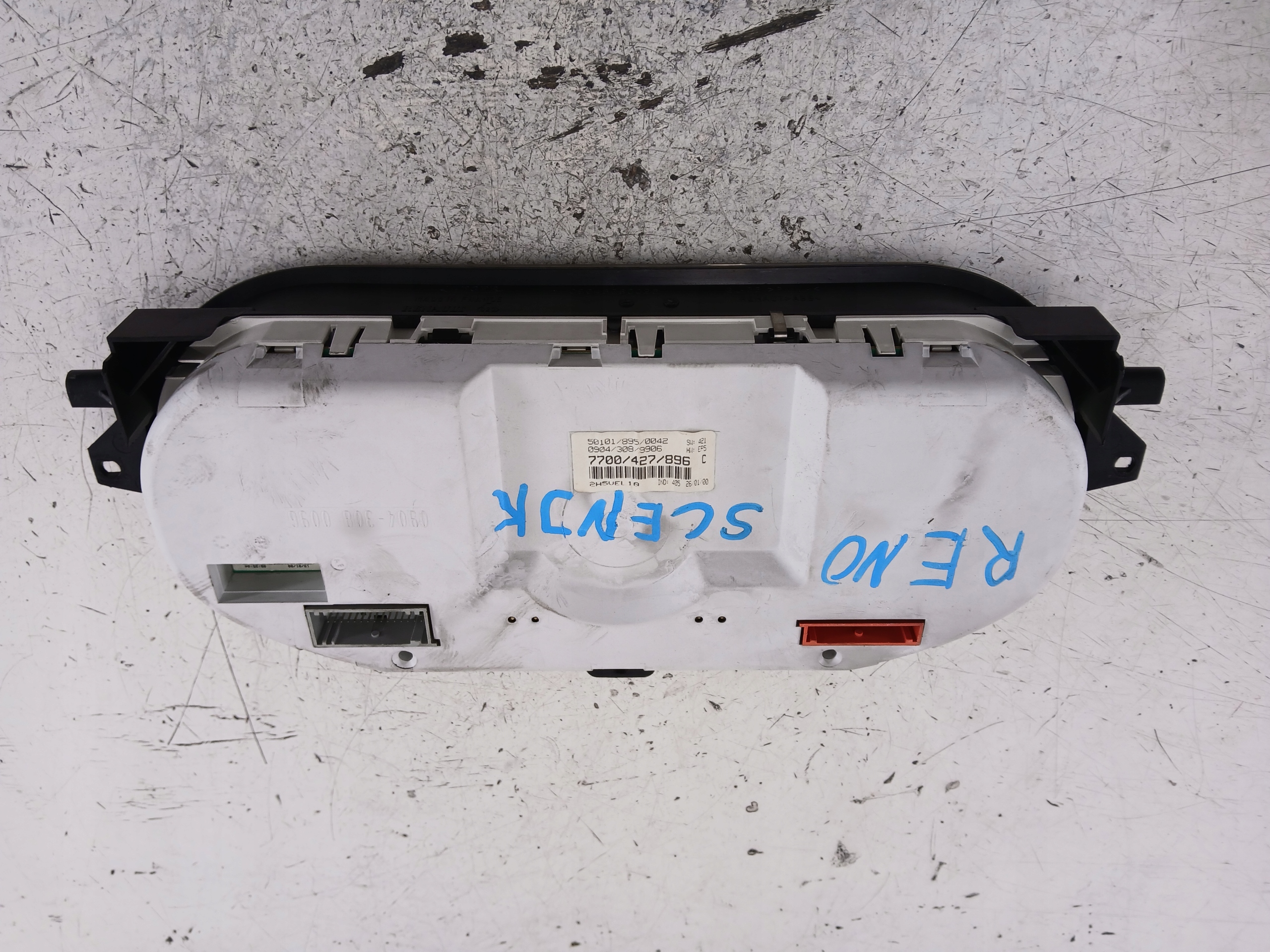 RENAULT SCENIC and 1.6 dials dials 7700427896C