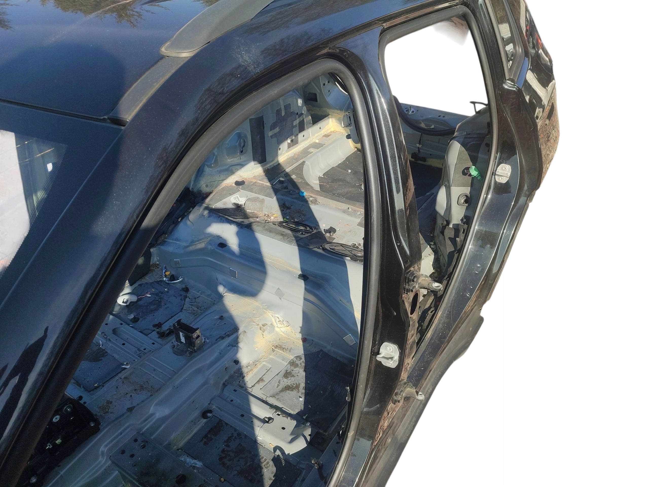 threshold left pillar B central JEEP COMPASS II (17-20) black