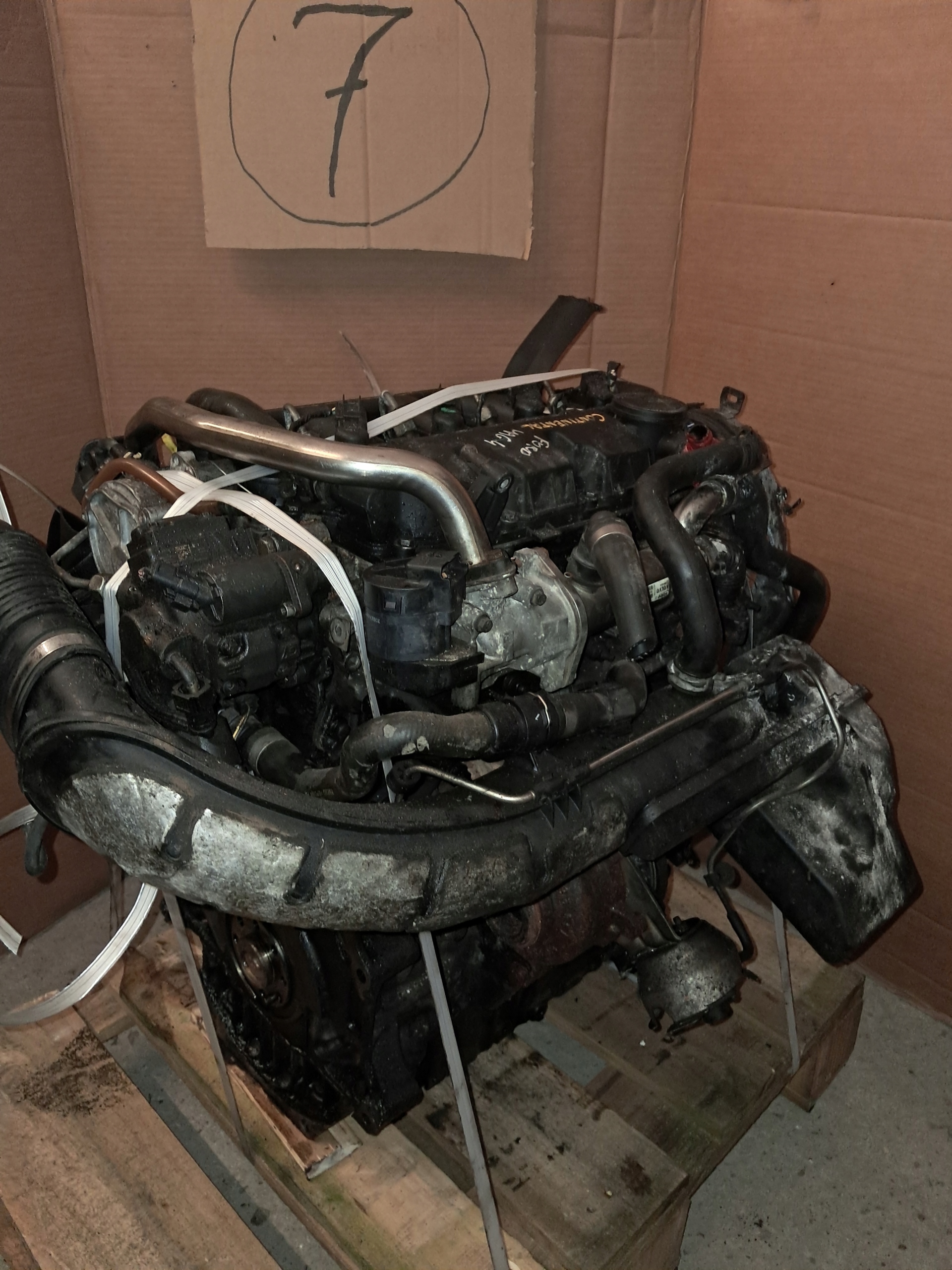 engine 2.0TDCI AZWA D4204T CONTINENTAL complete FORD S-MAX VOLVO DO MONTAZ