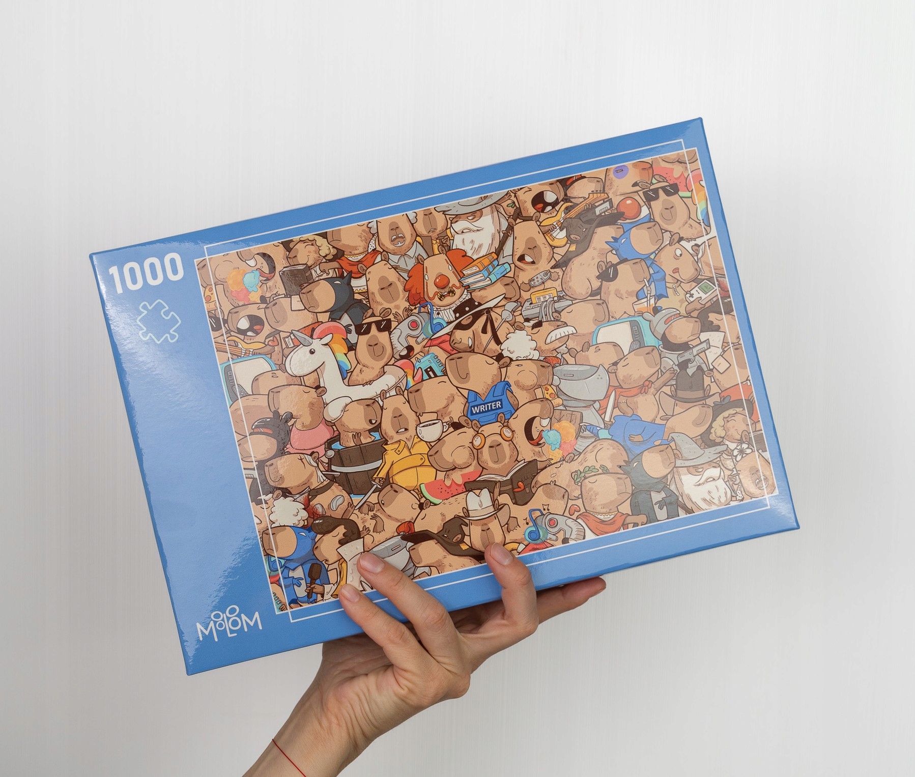 Puzzle 1000 elementów. Kapibara impossible Molom