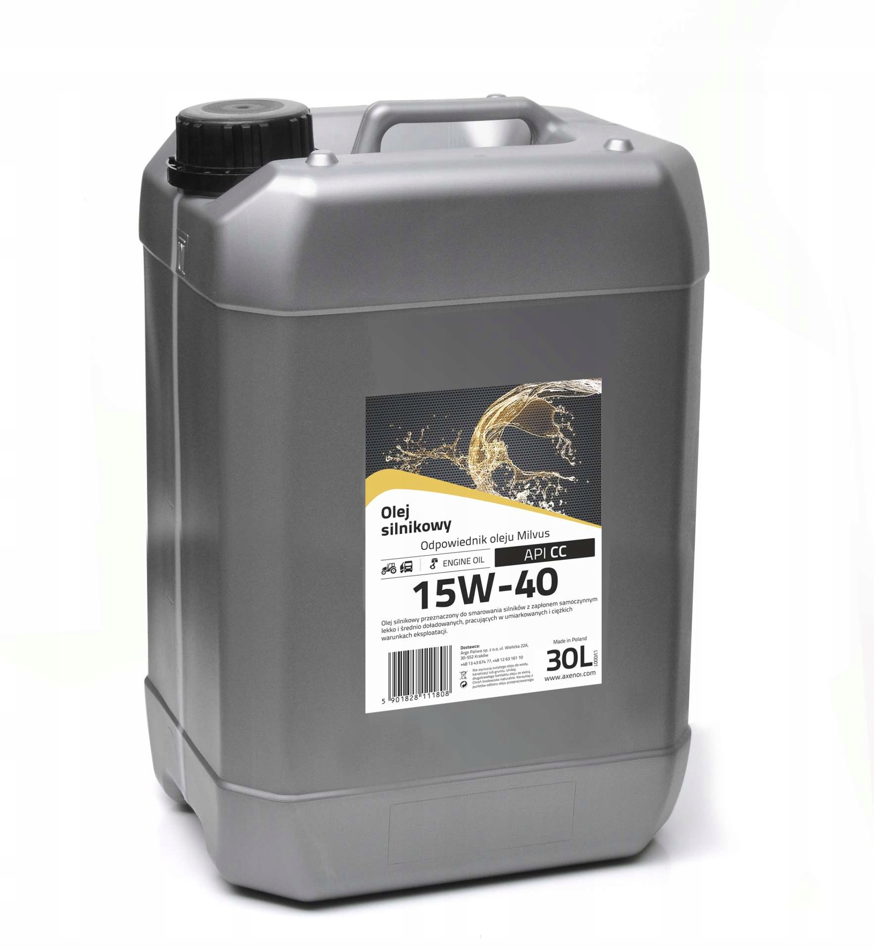 *AXENOL SUPEROL M. CC 15W/40 30L