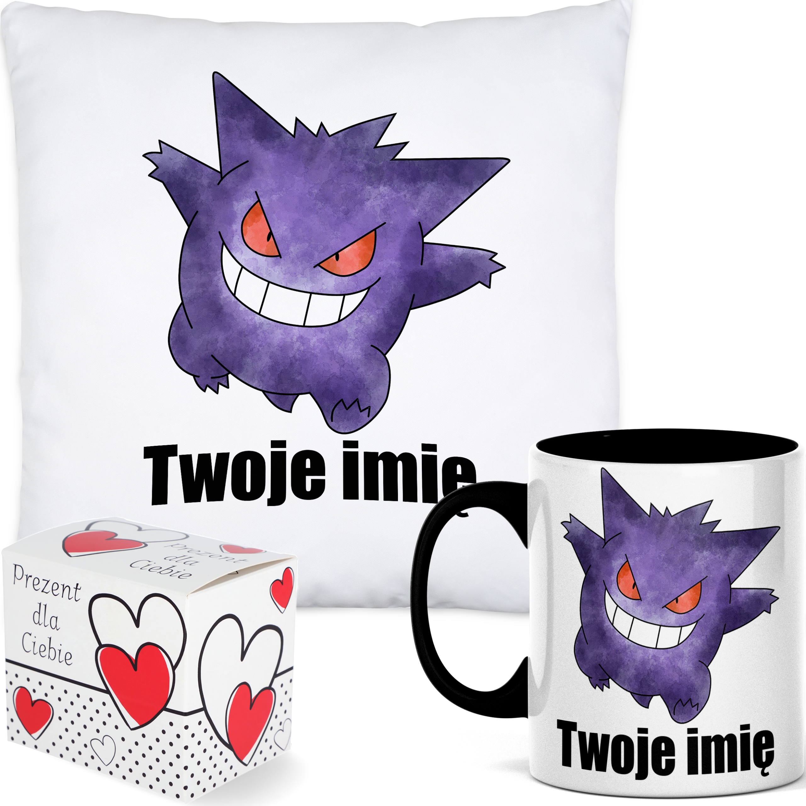 

Pokemony Kubek Z Poduszką Imię! Gengar Pokemon