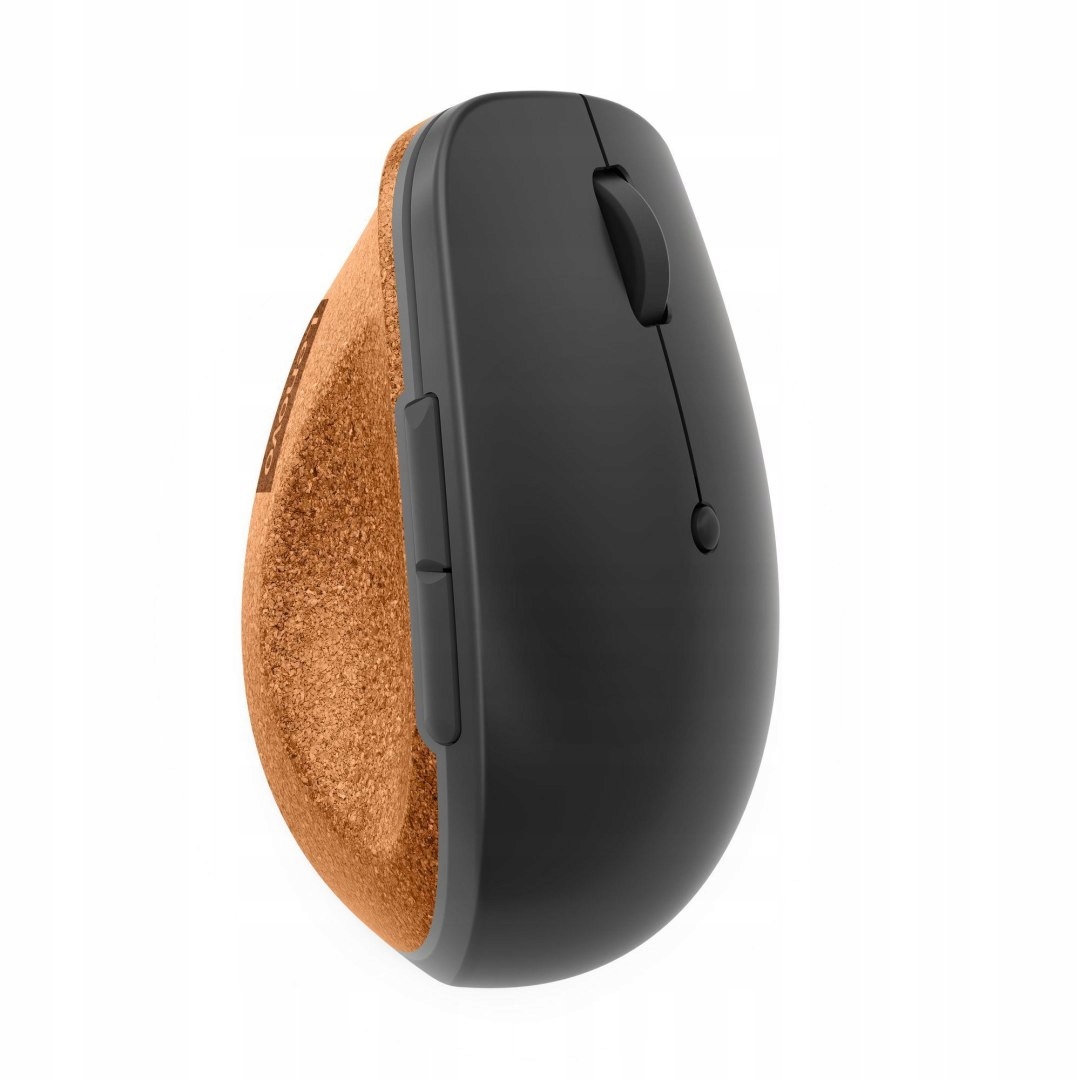 Bezdrôtová myš Lenovo Go Wireless Vertical Mouse optická šedá s prírodou
