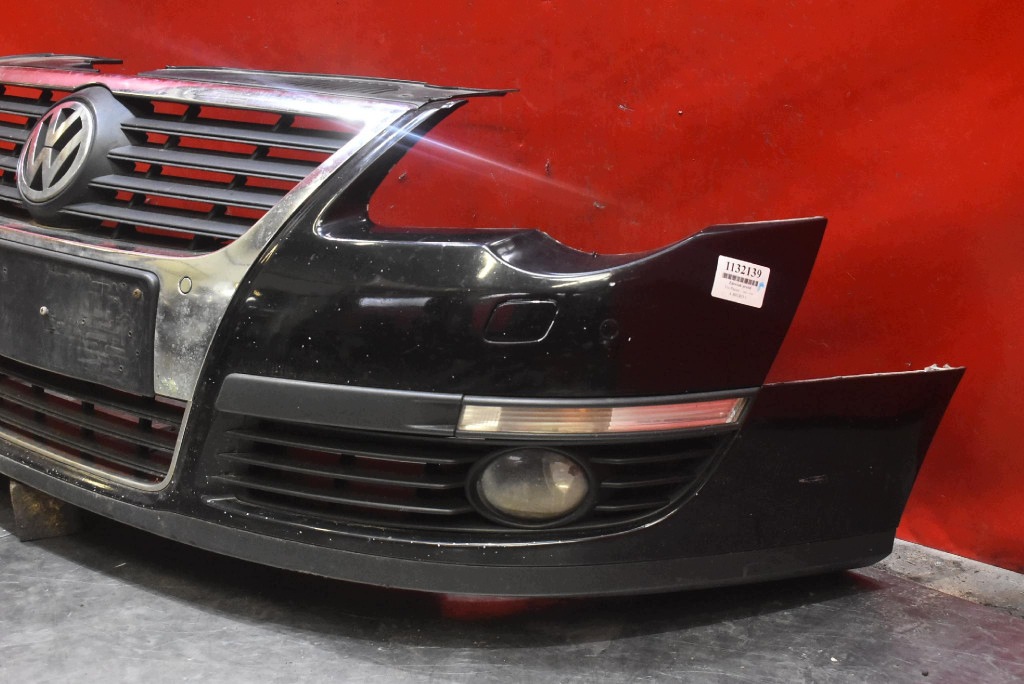 bumper grille front front black PDC VW PASSAT B6 05-10
