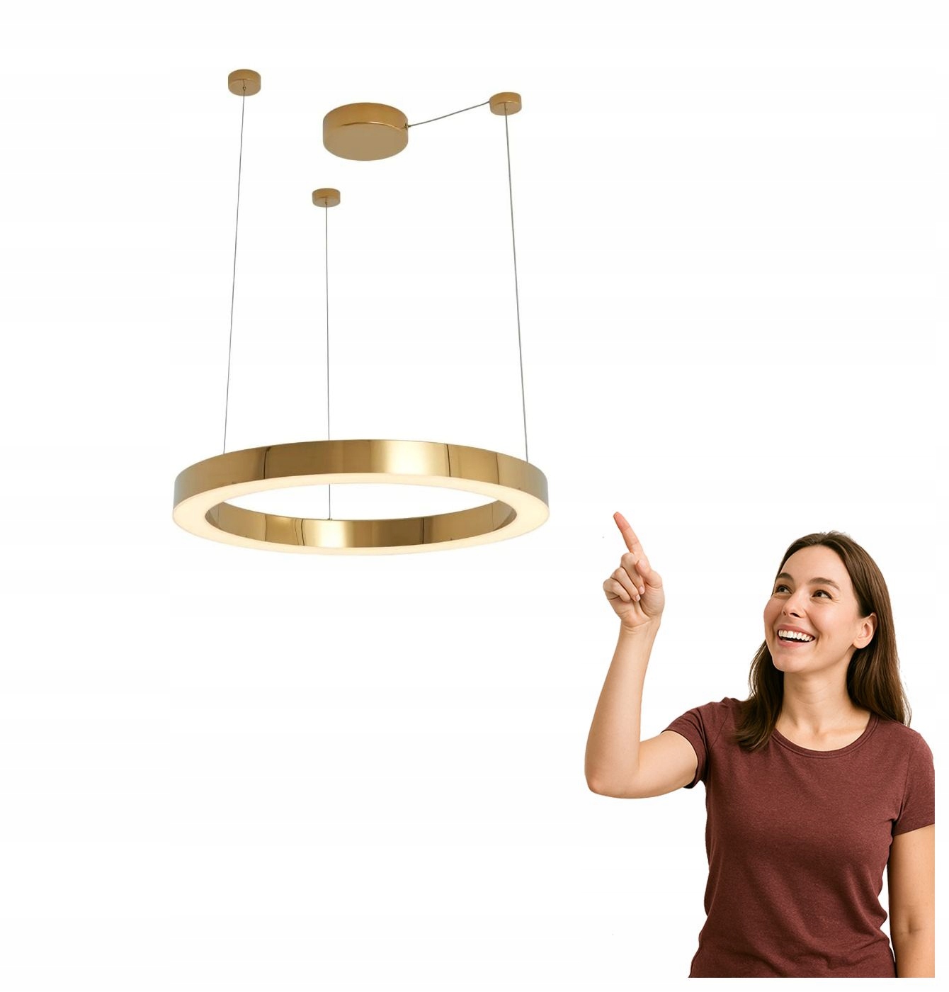 Závesná Led lampa 27W Aurum PL0116-50 Yaskr