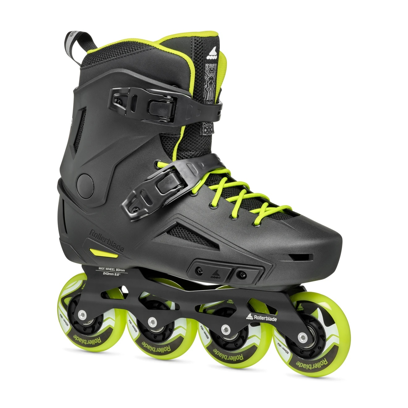 ROLKI ROLLERBLADE LIGHTNING BLACK LIME 42-42.5