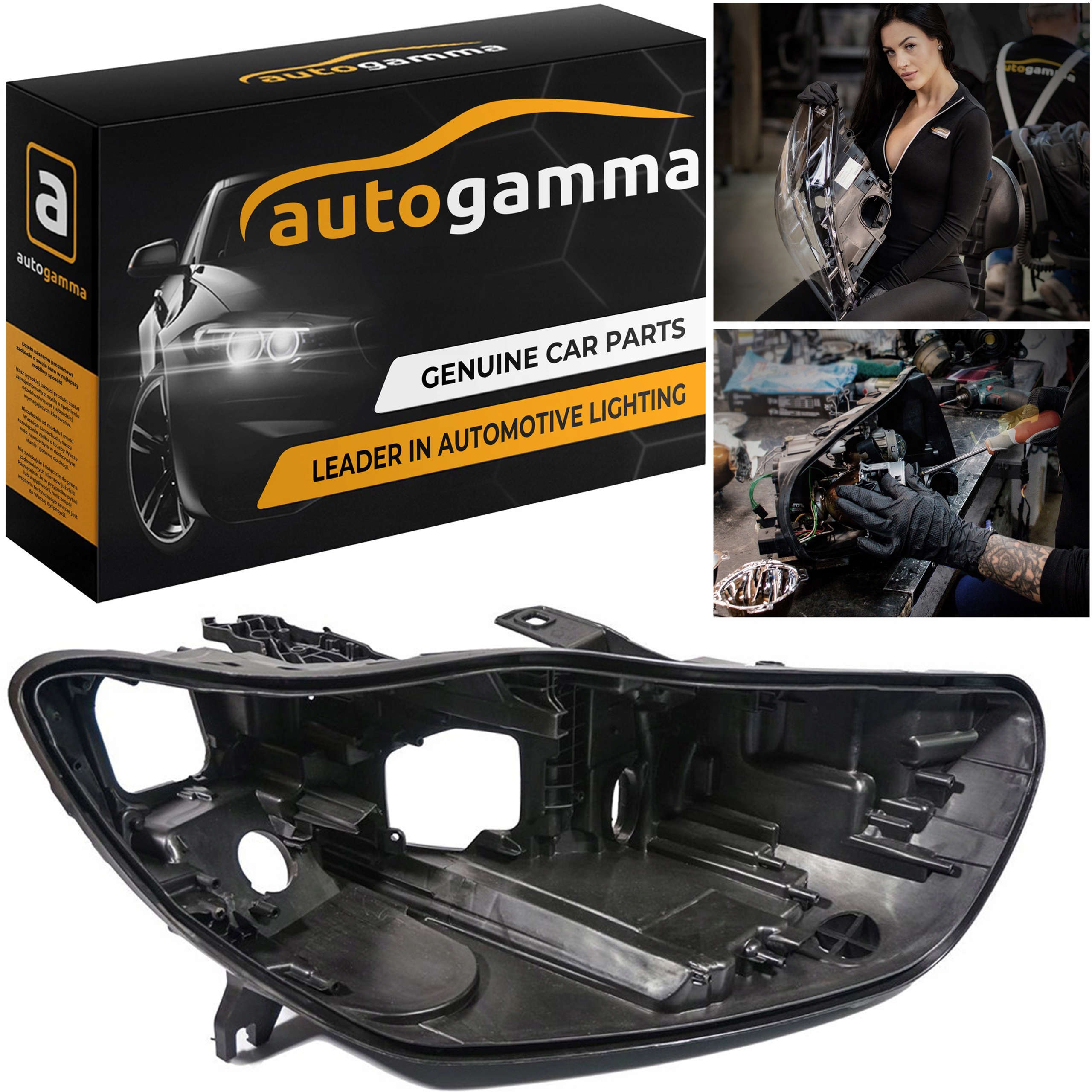 Корпус Фари Корпус Фар Audi A6 C7 Рестайлінг (15-18) LED AFS Сторона Права