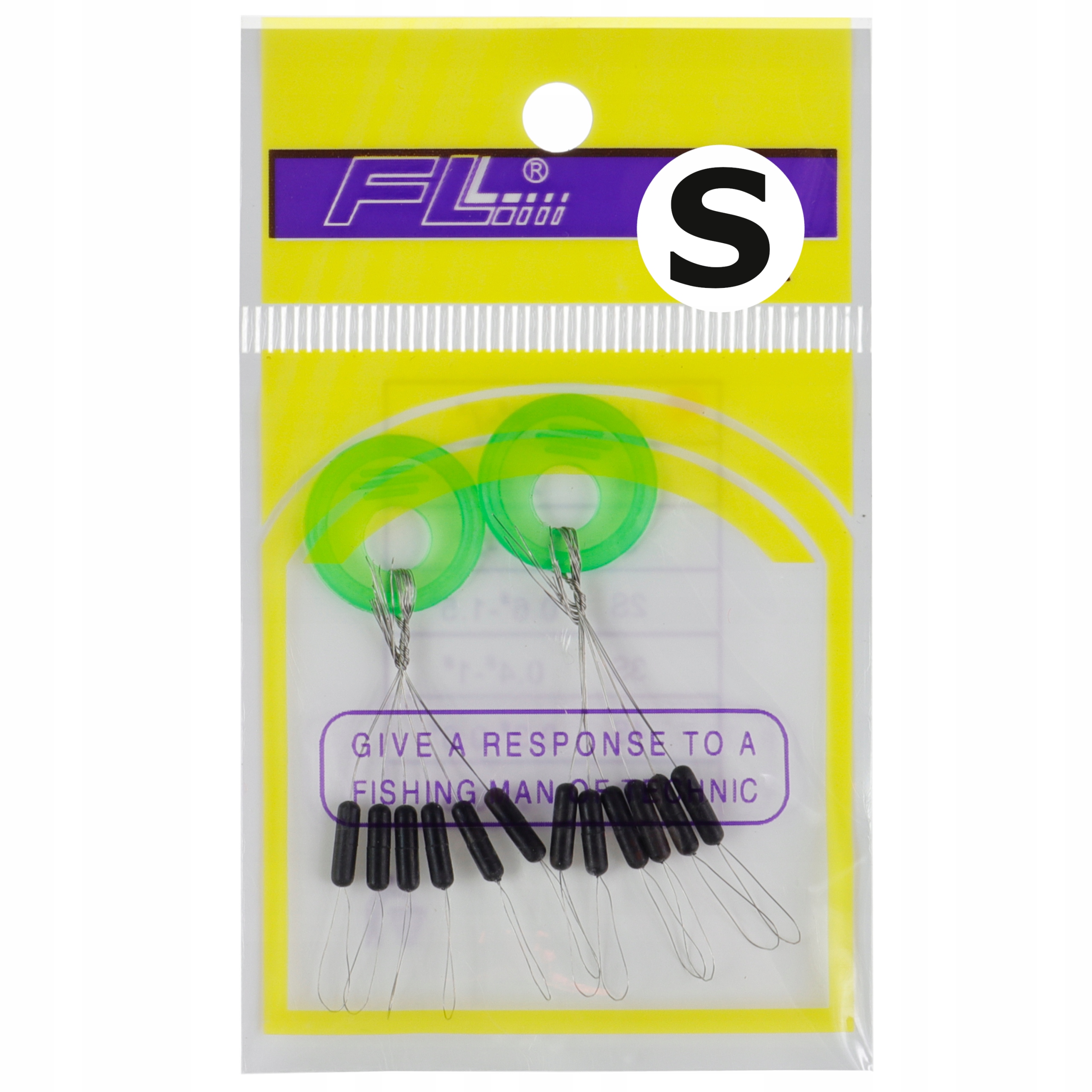 

Stopery gumowe podłużne rozmiar S 12 sztuk czarne