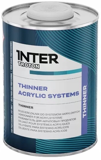 TROTON FARBA AKRYLOWA RAL 9005 CZARNY POŁYSK JET BLACK 1L + UTWARDZACZ 0,5L Rodzaj akrylowe