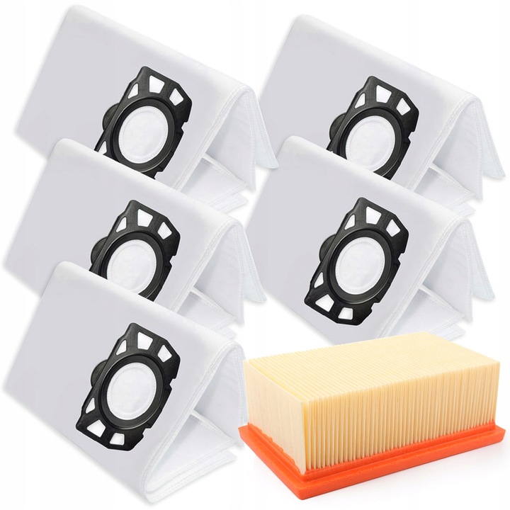 

Worki 5szt. Filtr Do Karcher WD4 WD5 WD6 Premium