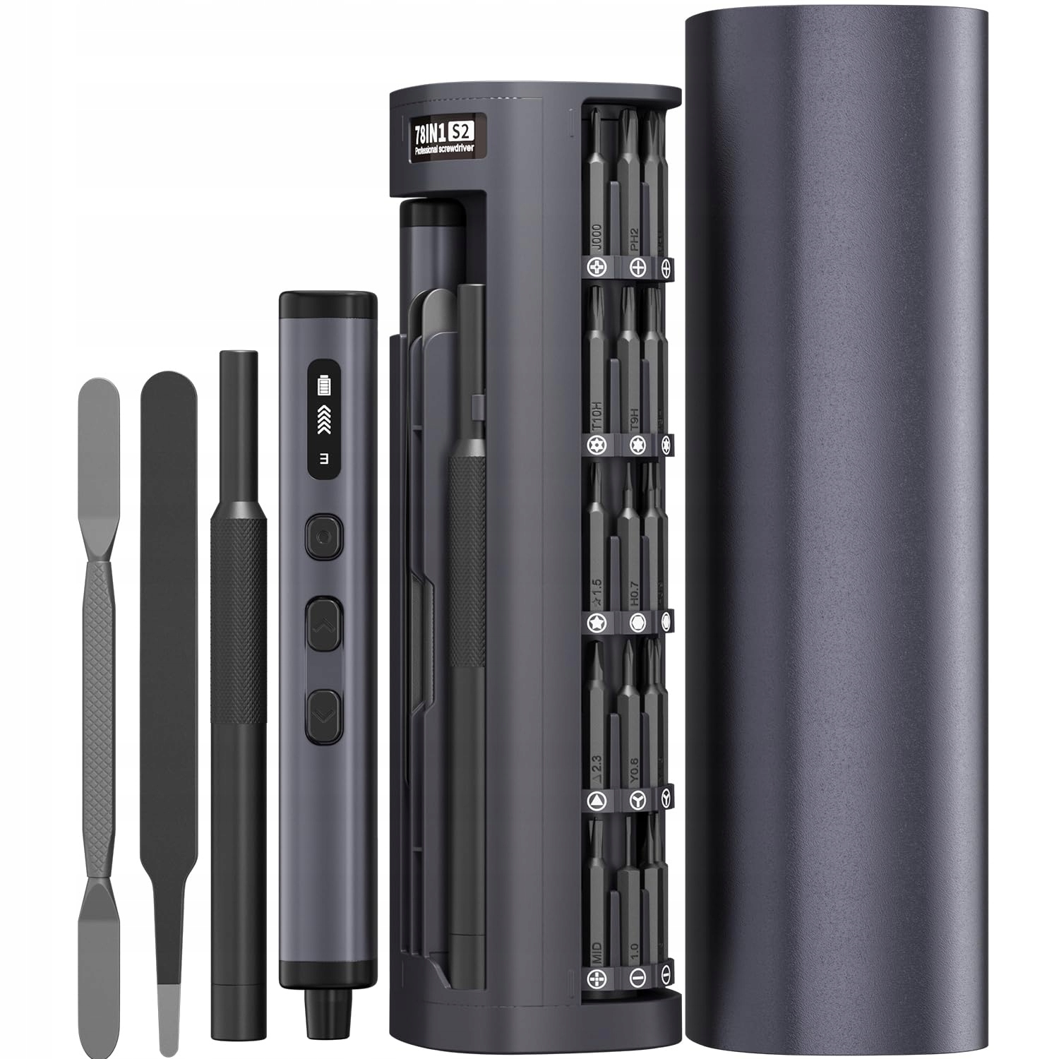 Zestaw Śrubokręt Wkrętak Elektryczny 78el