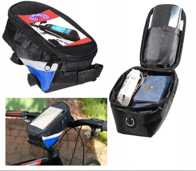 

Sakwa Na Rower Na Ramę Z Etui Na Telefon Pokrowiec