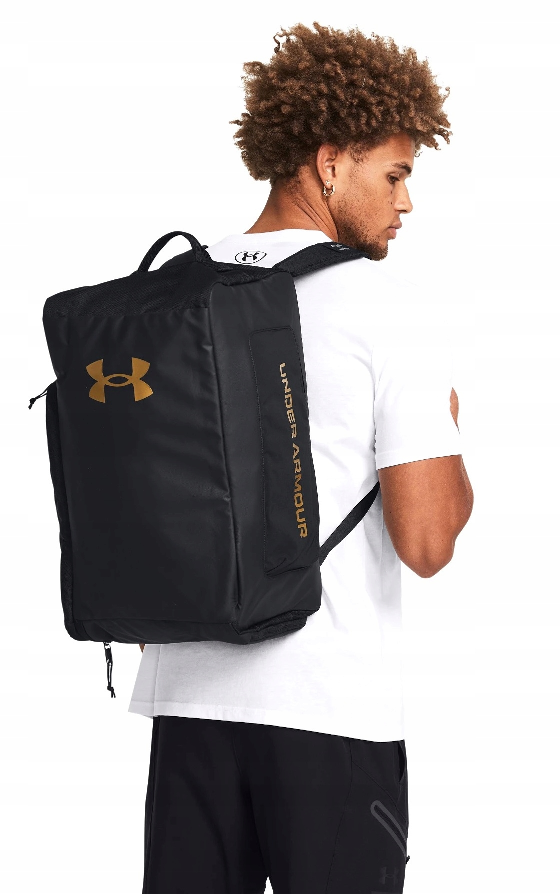 Under Armour Ua Contain Duo Sm Duffle 1381920-001 batoh taška 40L 15" 2v1