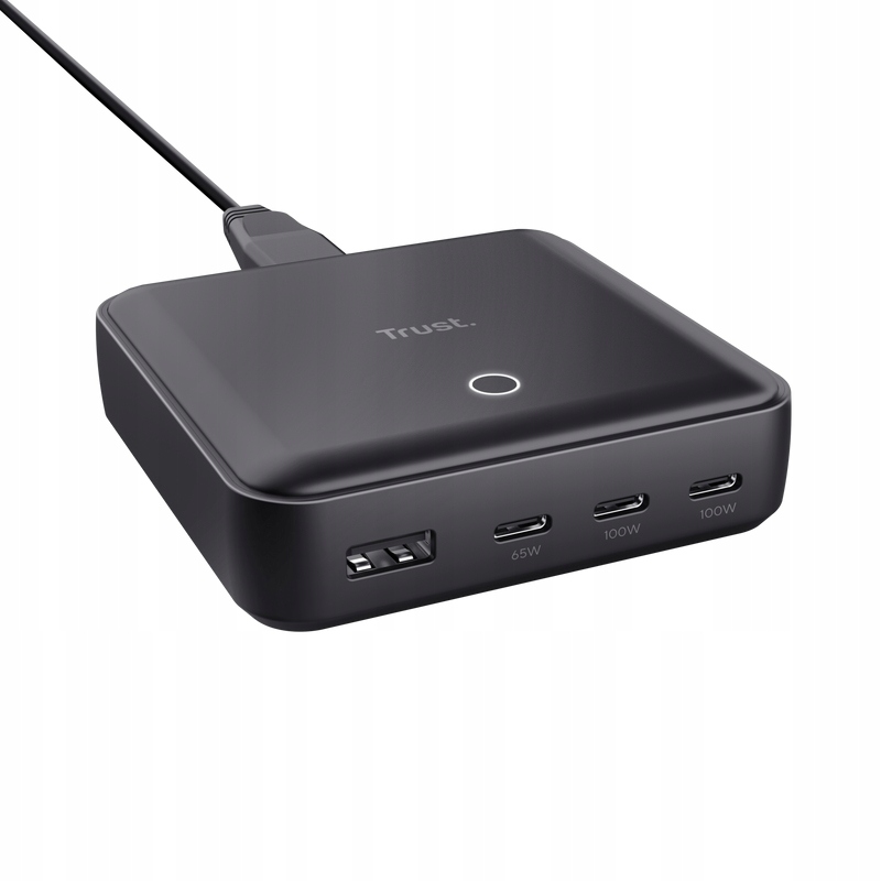 Trust Maxo 100W 4-PORT Desktop Charger 25242
